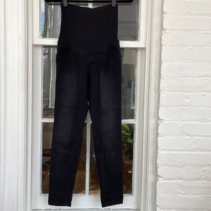 Indigo Blue black maternity jeans